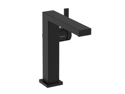 Hansgrohe Tecturis E Umývadlová batéria s výpusťou Push-Open, CoolStart, EcoSmart, matná čierna 73040670-HG