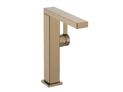 Hansgrohe Tecturis E Umývadlová batéria s výpusťou Push-Open, CoolStart, EcoSmart, kefovaný bronz 73060140-HG