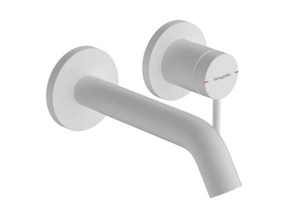 Hansgrohe Tecturis S Umývadlová batéria pod omietku, s výpusťou, 2-otvorová inštalácia, EcoSmart, matná biela 73350700-HG