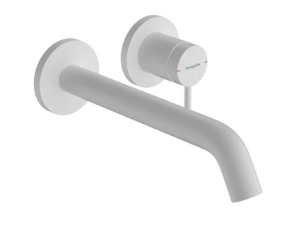 Hansgrohe Tecturis S Umývadlová batéria pod omietku, s výpusťou, 2-otvorová inštalácia, EcoSmart, matná biela 73351700-HG