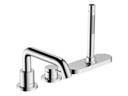 Hansgrohe Tecturis S Batéria na okraj vane, 3-otvorová inštalácia, sBox, chróm 73447000-HG