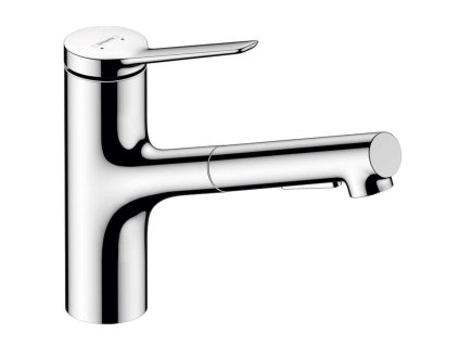 Hansgrohe Zesis M33 Drezová batéria s výsuvnou spŕškou, sBox, chróm 74821000-HG