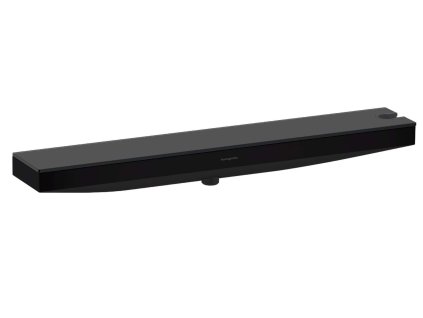 Hansgrohe Rainfinity Nástenné kolienko s držiakom a poličkou, matná čierna 26858670-HG