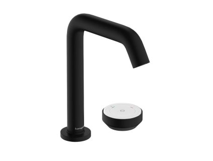 Hansgrohe Tecturis S Umývadlová batéria s výpusťou, 2-otvorová inštalácia, CoolStart, EcoSmart+, matná čierna 73353670-HG