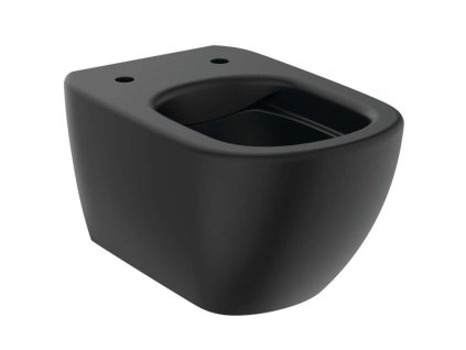 Ideal Standard Tesi Závesné WC, RimLS+, hodvábna čierna T4932V3