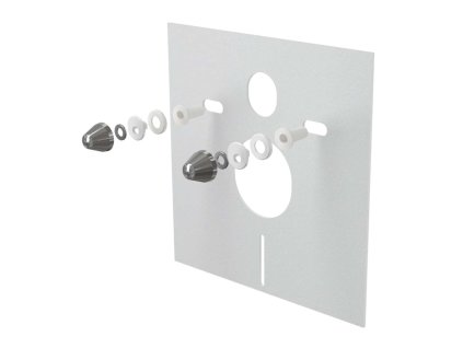 Alcadrain WC Príslušenstvo Izolačná doska na závesné WC a bidet s príslušenstvom, biela M930CR