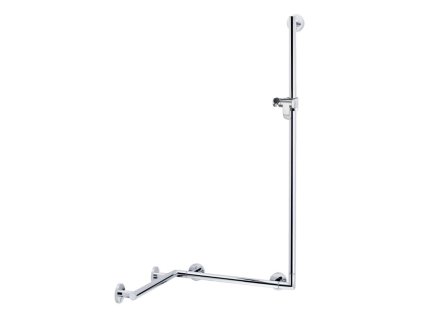Keuco Plan Care Držadlo so sprchovou tyčou, 88x80 cm, rohové, chróm 34908016611
