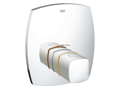 Grohe Grandera Termostatická centrálna batéria pod omietku, chróm/zlato 19941IG0-GR