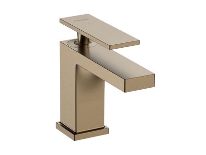 Hansgrohe Tecturis E Umývadlová batéria s výpusťou, CoolStart, EcoSmart, kefovaný bronz 73004140-HG