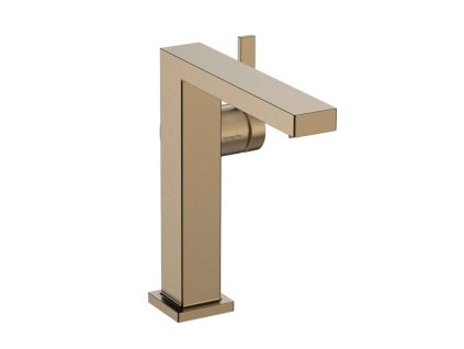 Hansgrohe Tecturis E Umývadlová batéria s výpusťou Push-Open, CoolStart, EcoSmart, kefovaný bronz 73042140-HG