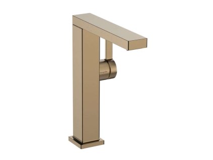 Hansgrohe Tecturis E Umývadlová batéria s výpusťou Push-Open, CoolStart, EcoSmart, kefovaný bronz 73063140-HG
