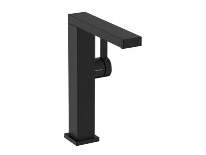 Hansgrohe Tecturis E Umývadlová batéria s výpusťou Push-Open, CoolStart, EcoSmart, matná čierna 73063670-HG