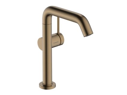 Hansgrohe Tecturis S Umývadlová batéria s výpusťou Push-Open, CoolStart, EcoSmart, kefovaný bronz 73364140-HG