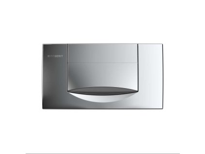 Geberit Twinline Ovládací tlačítko splachování 200F, pochromovaná matná 115.222.46.1