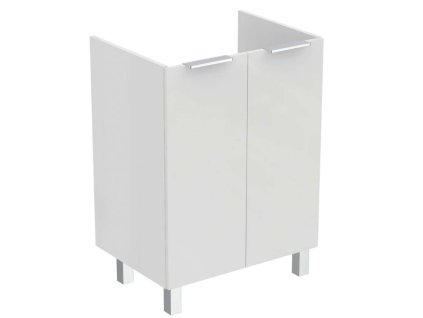 Ideal Standard Eurovit Umývadlová skrinka, 84x60x44 cm, 2 dvierka, pánty L/P, lesklá biela R0258WG