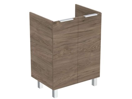 Ideal Standard Eurovit Umývadlová skrinka, 84x60x44 cm, 2 dvierka, pánty L/P, orech R0258Y9
