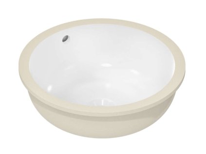 Hansgrohe Xuniva S Umývadielko zápustné, priemer 35 cm, s prepadom, biela 60151450-HG