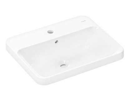 Hansgrohe Xuniva Q Umývadlo, 55x45 cm, s prepadom, otvor na batériu, biela 60162450-HG