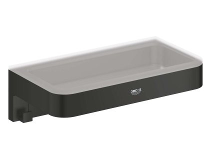 Grohe QuickFix Start Cube Polička, dĺžka 20 cm, matná čierna 411072430-GR