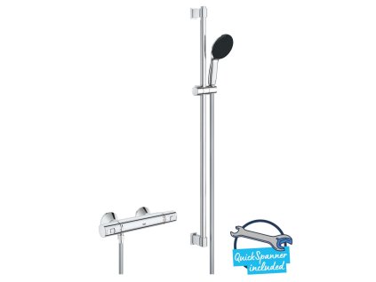 Grohe QuickFix Precision Start Sprchový set s termostatom, chróm 34854001-GR
