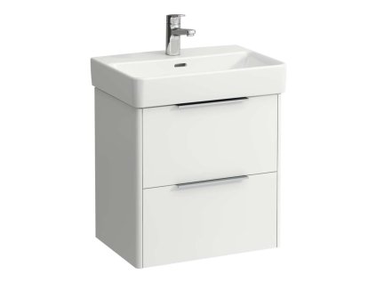Laufen Base Umývadlová skrinka, 52x52x36 cm, 2 zásuvky, matná biela H4021521102601