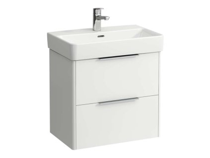 Laufen Base Umývadlová skrinka, 52x57x36 cm, 2 zásuvky, matná biela H4022121102601