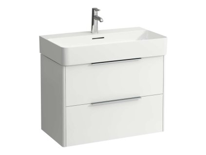Laufen Base Umývadlová skrinka, 52x73x39 cm, 2 zásuvky, matná biela H4023521102601