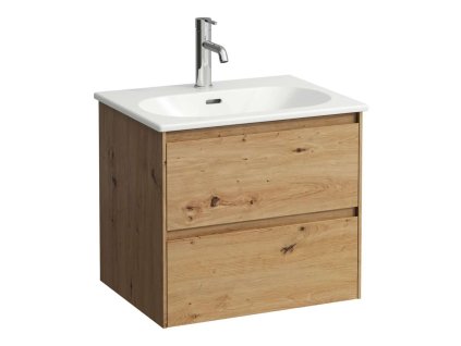 Laufen Lani for Lua Skrinka s umývadlom, 51x57x44 cm, 2 zásuvky, dub H8600832671041