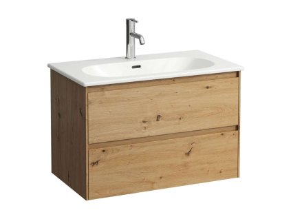 Laufen Lani for Lua Skrinka s umývadlom, 51x77x44 cm, 2 zásuvky, dub H8600872671041
