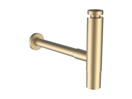 Laufen Odtokové súpravy Designový sifón, kefované zlato H3749800830001