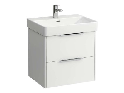 Laufen Base Umývadlová skrinka, 52x57x44 cm, 2 zásuvky, matná biela H4022321102601