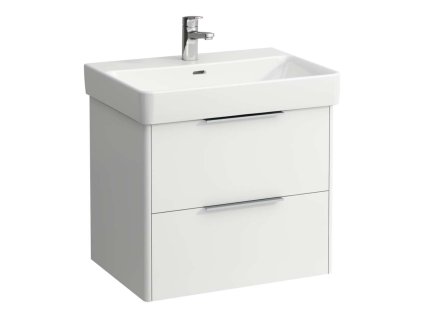 Laufen Base Umývadlová skrinka, 52x62x44 cm, 2 zásuvky, matná biela H4022921102601