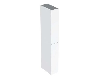 Geberit Vysoká skrinka 180x24x48 cm, 2 zásuvky, lesklá biela 503.011.01.1