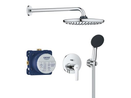 Grohe QuickFix Start Sprchový set pod omietku, priemer 25 cm, 2 prúdy, chróm 25292000-GR