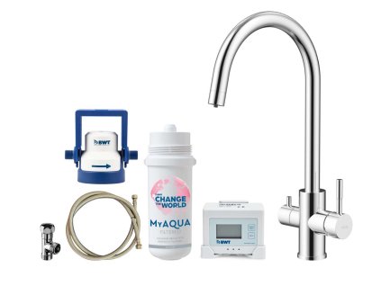 kielle Wimeo Drezová batéria vrátane filtrácie, chróm 10525SFI10