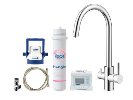 kielle Wimeo Drezová batéria vrátane filtrácie, chróm 10525SFI30