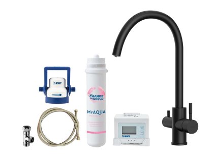 kielle Wimeo Drezová batéria vrátane filtrácie, matná čierna 10525SFI34