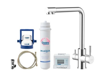 kielle Wimeo Drezová batéria vrátane filtrácie, chróm 10525SFI50