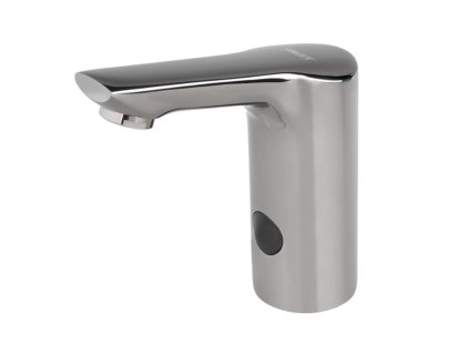 Sanela Elektronický umývadlový ventil, sieťové napájanie, metal grey SLU 62H