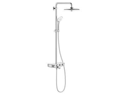 Grohe Euphoria SmartControl Sprchový set s vaňovým termostatom, priemer 26 cm, 3 prúdy, chróm 26608000-GR