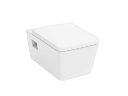 Hansgrohe EluPura Original Q Závesné WC s doskou, Rimless, biela 60208450-HG