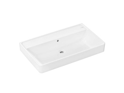 Hansgrohe Xanuia Q Umývadlo 80x48 cm, s prepadom, bez otvoru na batériu, biela 60226450-HG