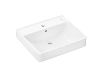 Hansgrohe Xanuia Q Umývadlo 60x48 cm, s prepadom, otvor na batériu, SmartClean, biela 61010450-HG