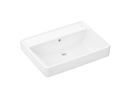 Hansgrohe Xanuia Q Umývadlo 65x48 cm, s prepadom, bez otvoru na batériu, SmartClean, biela 61152450-HG