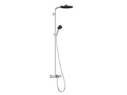 Hansgrohe Pulsify S Puro Sprchový set s vaňovým termostatom, priemer 26 cm, 3 prúdy, EcoSmart, chróm 24232000-HG