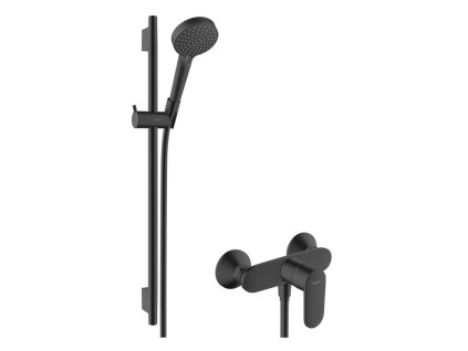 Hansgrohe Vernis Blend Sprchový set s batériou, 2 prúdy, EcoSmart, matná čierna 26958670-HG