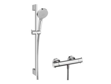 Hansgrohe Vernis Blend Sprchový set s termostatom, 2 prúdy, EcoSmart, chróm 26960000-HG