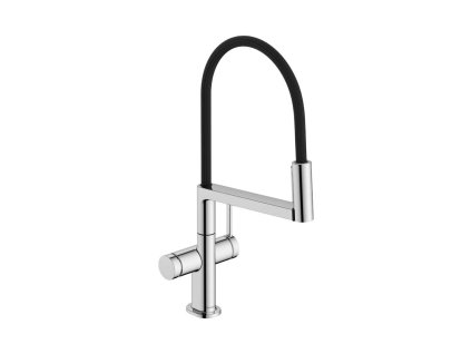 Hansgrohe Talis Select M54 PowderSpray Drezová batéria s flexibilným ramenom a spŕškou, EcoSmart, chróm 72861000-HG