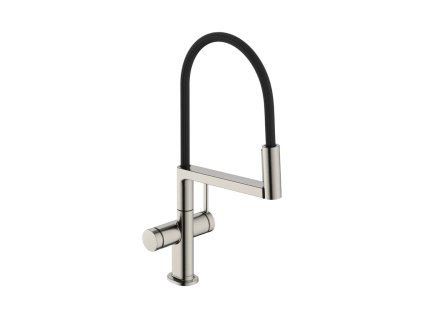 Hansgrohe Talis Select M54 PowderSpray Drezová batéria s flexibilným ramenom a spŕškou, EcoSmart, vzhľad nerezový 72861800-HG