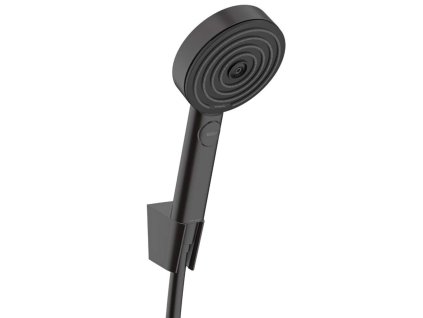 Hansgrohe Pulsify Select S Set sprchovej hlavice, držiaka a hadice, 3 prúdy, EcoSmart, matná čierna 24306670-HG